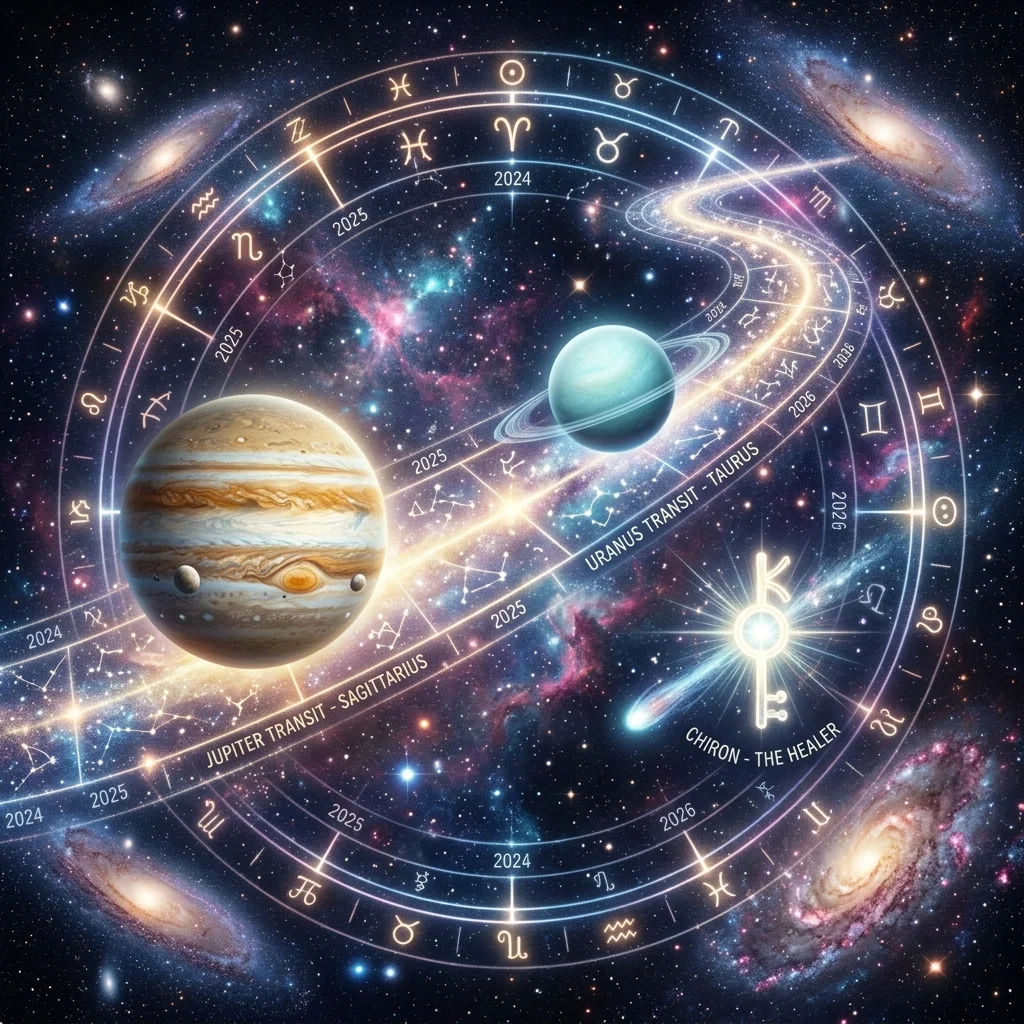 Astrology of Life Milestones: How the Jupiter Return, Uranus Opposition, and Chiron Return Shape Your Fate